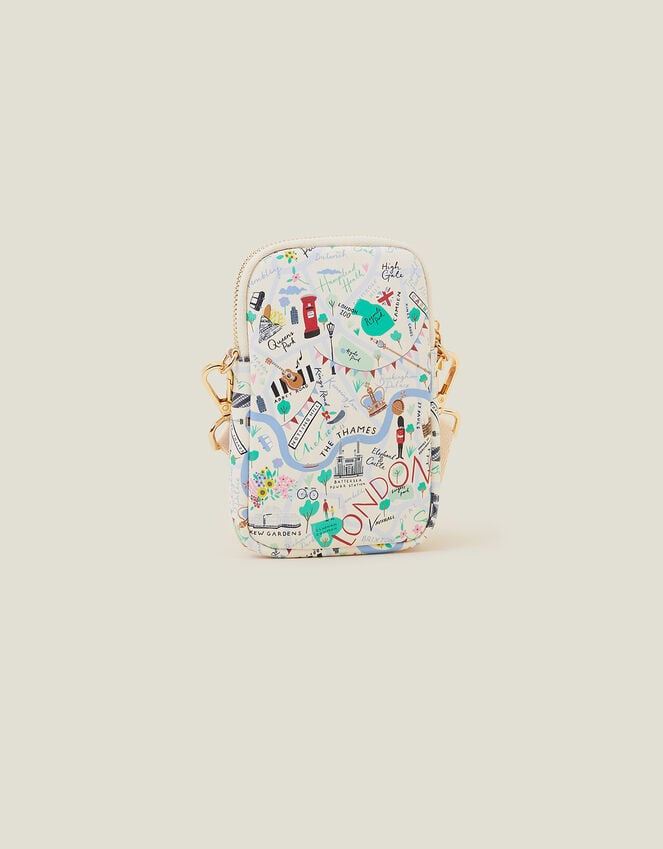 Accessorize London Print Phone Bag