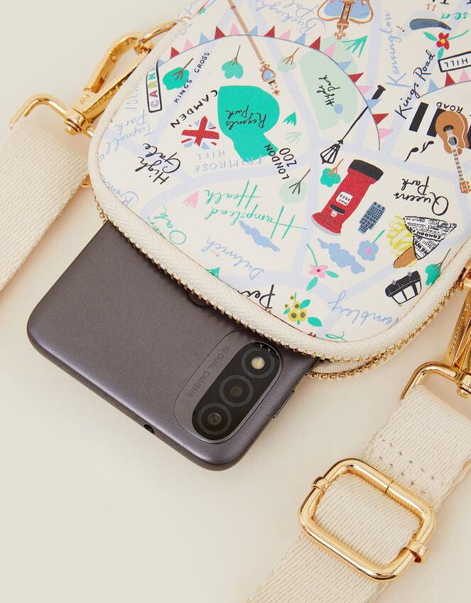 Accessorize London Print Phone Bag