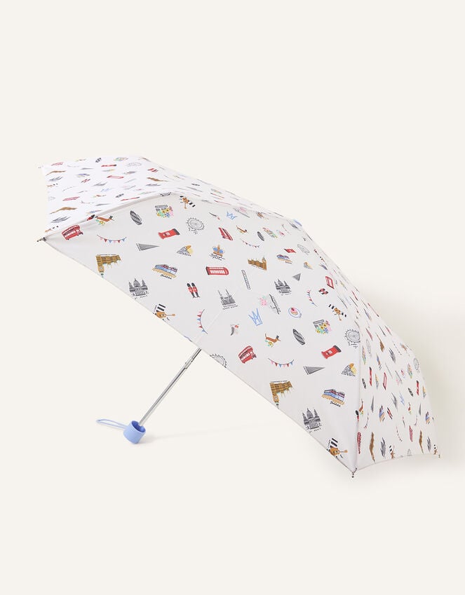 Accessorize London Print Umbrella