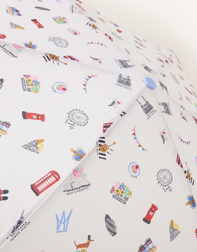 Accessorize London Print Umbrella