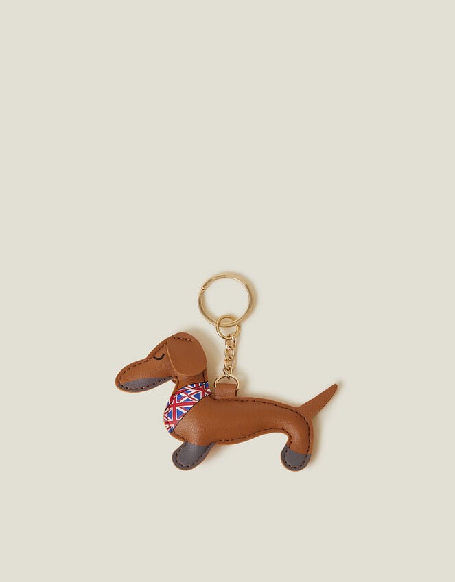 accessorize London Sausage Dog Keyring
