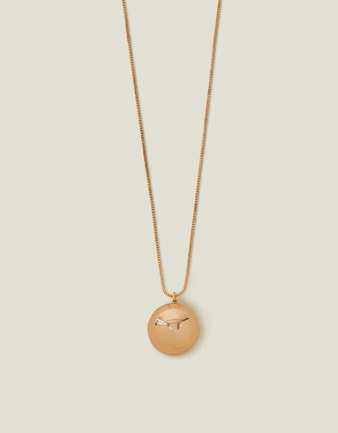 accessorize Long Sphere Pendant Necklace