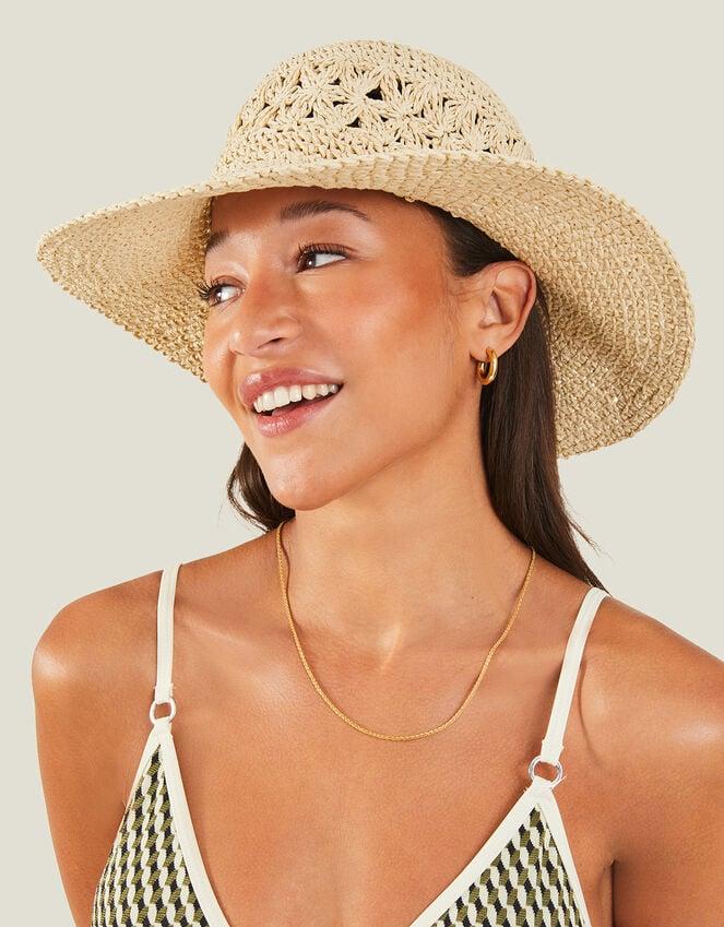 Accessorize Loose Weave Floppy Hat