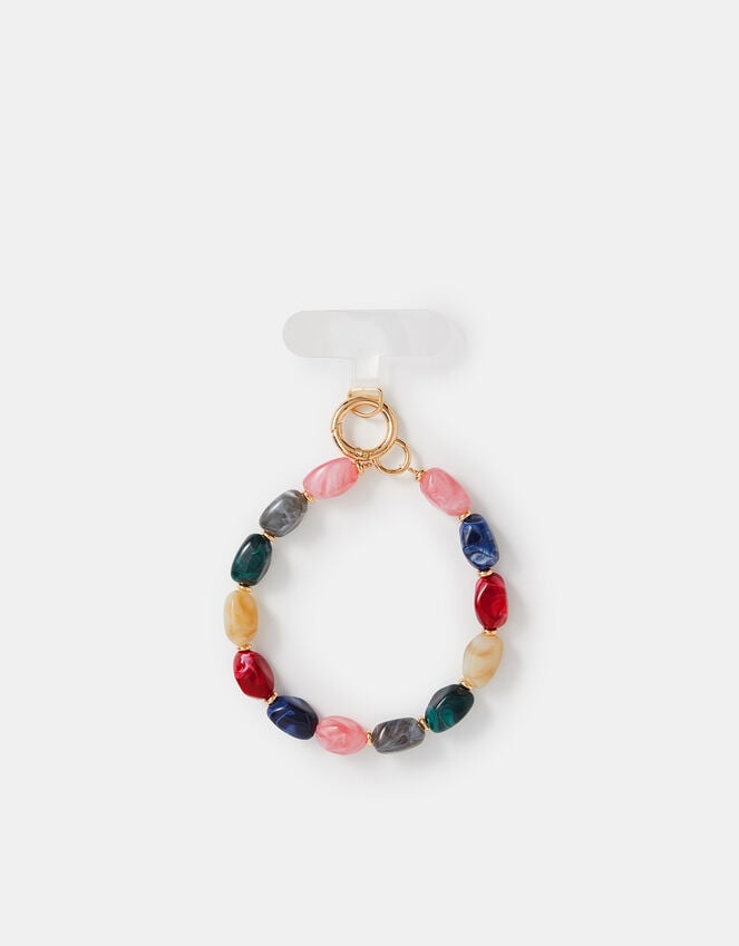 accessorize Marble Bead Wrist Phone Strap