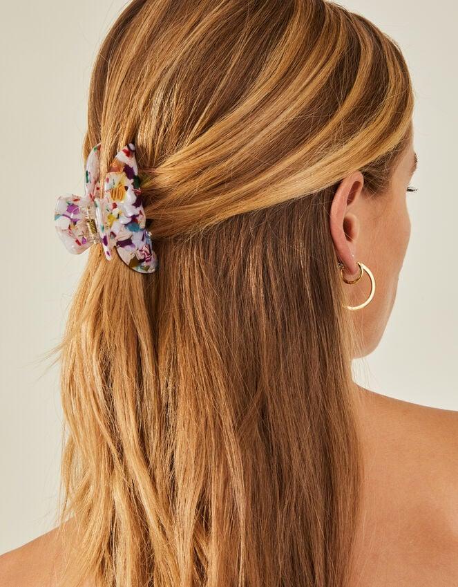 Accessorize Marbled Resin Claw Clip