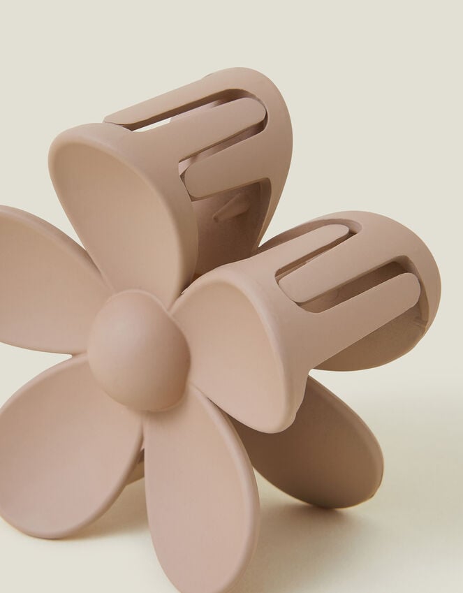 Accessorize Matte Flower Claw Clip
