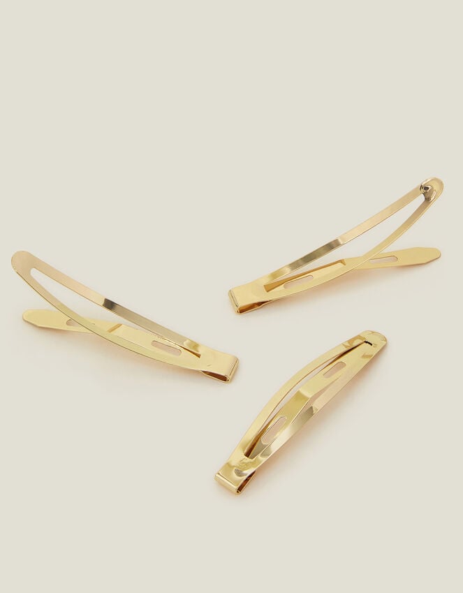 Accessorize Metal Snap Clips 4 Pack