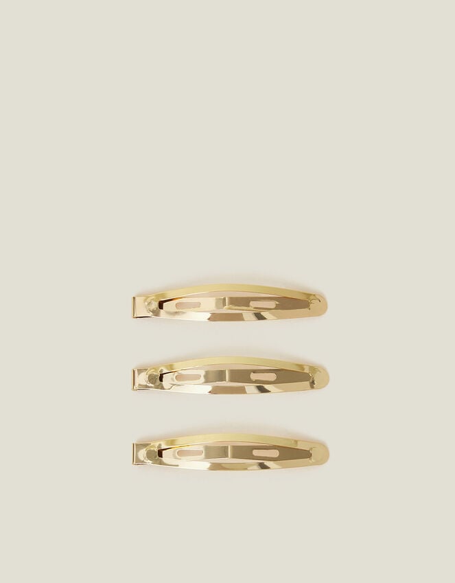 accessorize Metal Snap Clips 4 Pack
