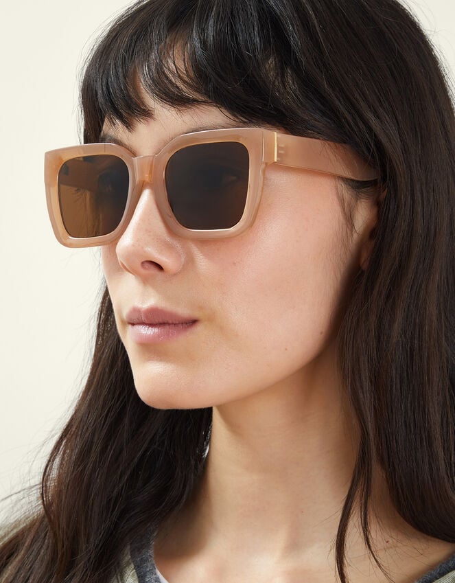 Accessorize Milky Square Sunglasses