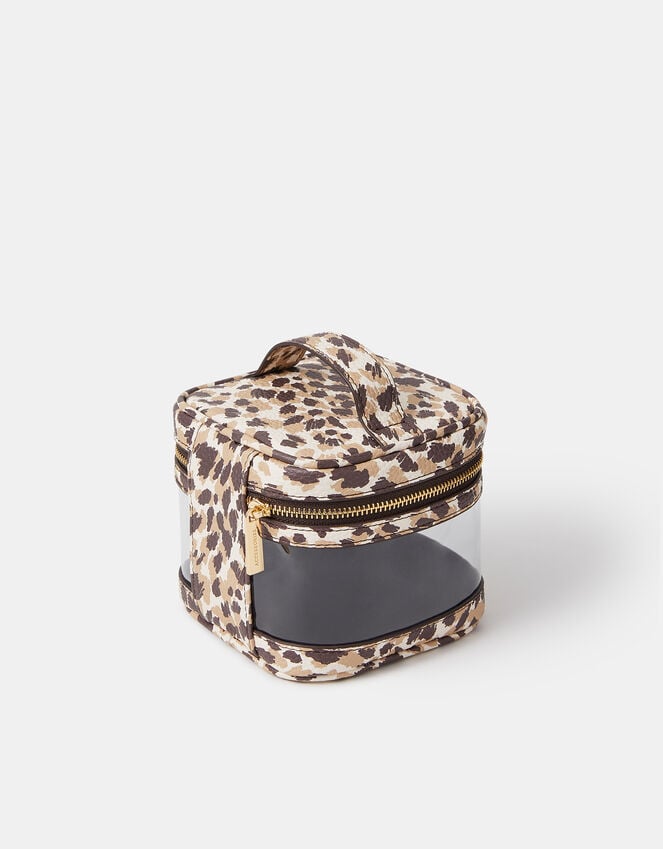 Accessorize Mini Cheetah Print Make Up Bag