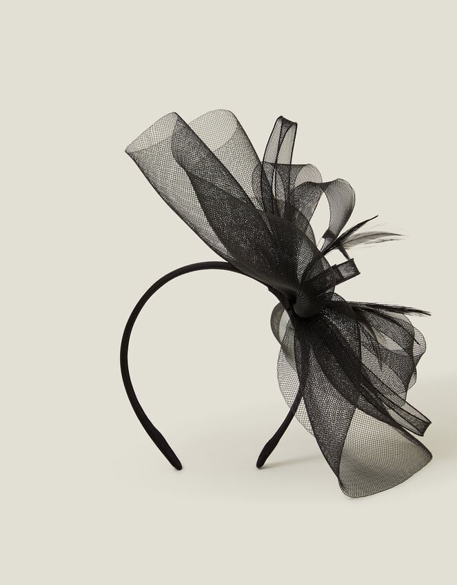 Accessorize Mini Crin Fascinator Black