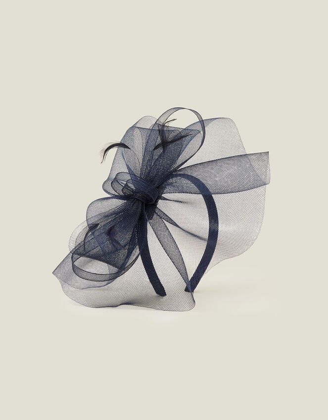 Accessorize Mini Crin Fascinator Blue