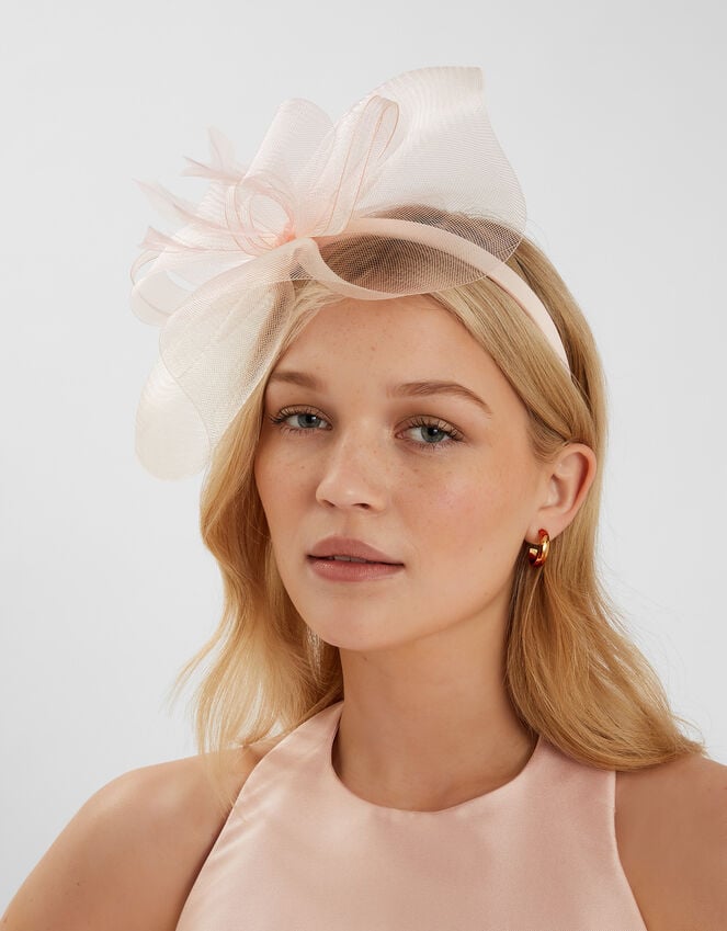 accessorize Mini Crin Fascinator Pink