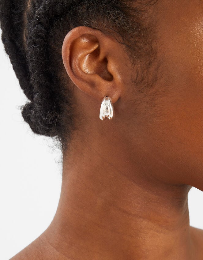 Accessorize Mini Double Hoop Earrings