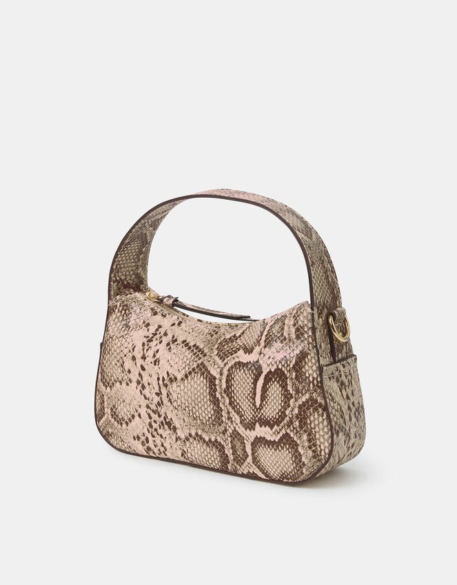 Accessorize Mini Faux Snakeskin Handbag