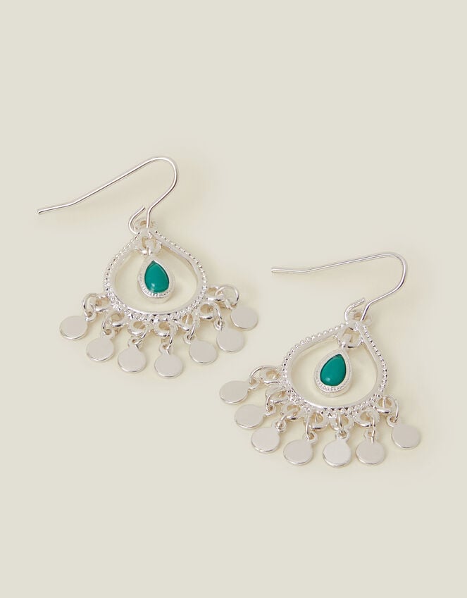accessorize Mini Teardrop Fan Earrings