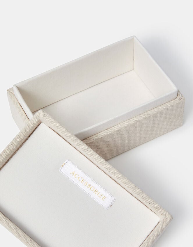 Accessorize Mirror & Bead Embellished Jewellery Box