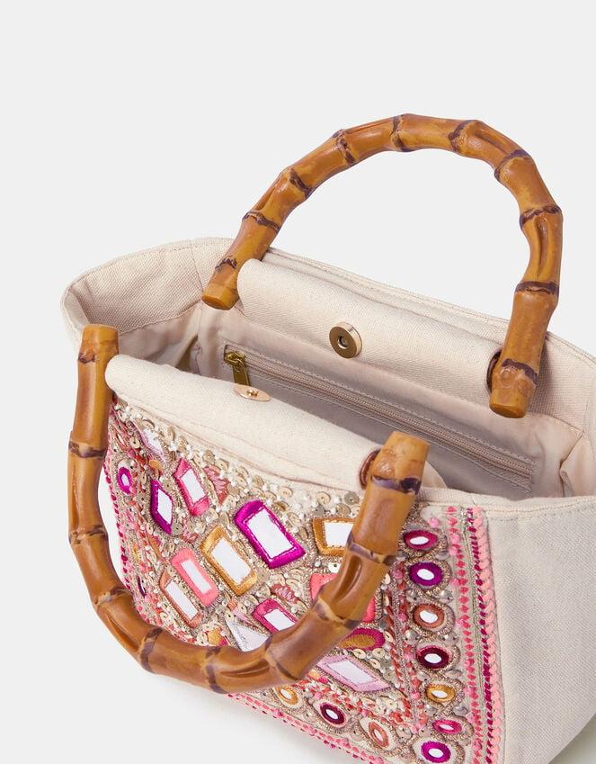 Accessorize Mirror Embellished Handbag