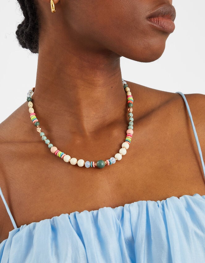 Accessorize Mix Bead Necklace