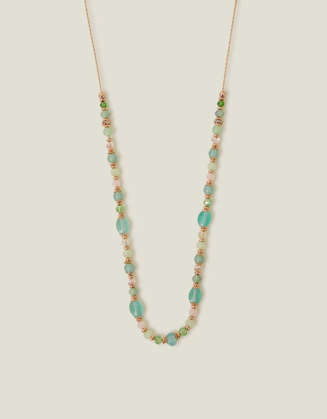 accessorize Mix Bead Necklace