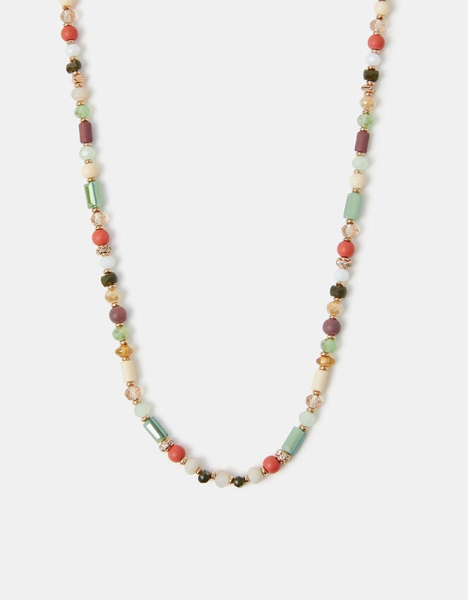 accessorize Mix Bead Necklace