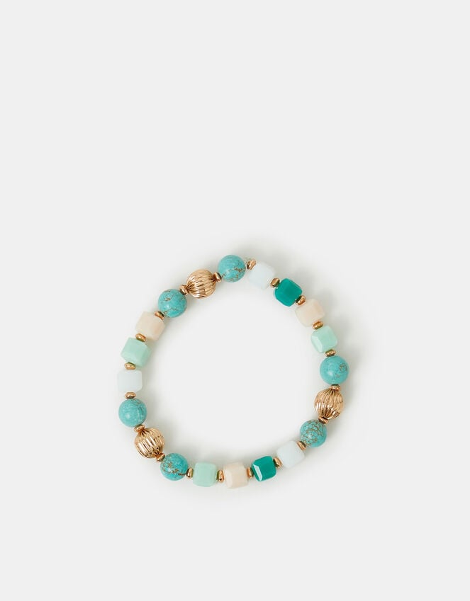 Accessorize Mix Bead Stretch Bracelet