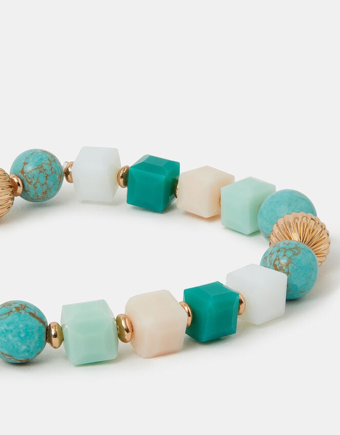 accessorize Mix Bead Stretch Bracelet