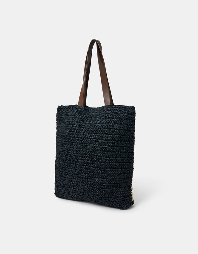 Accessorize Mix Raffia Tote Bag