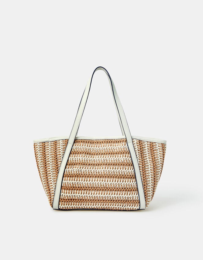 Accessorize Mixed Weave Shoulder Bag