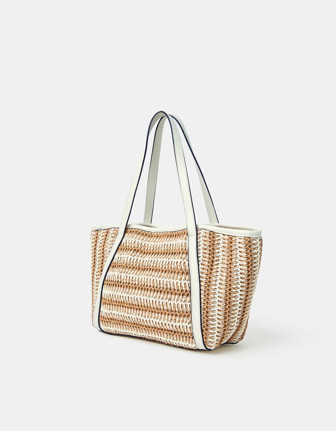 Accessorize Mixed Weave Shoulder Bag