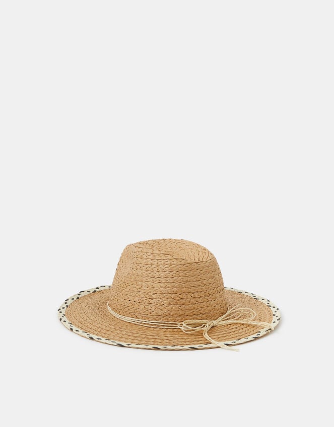 Accessorize Mono Brim Fedora Hat