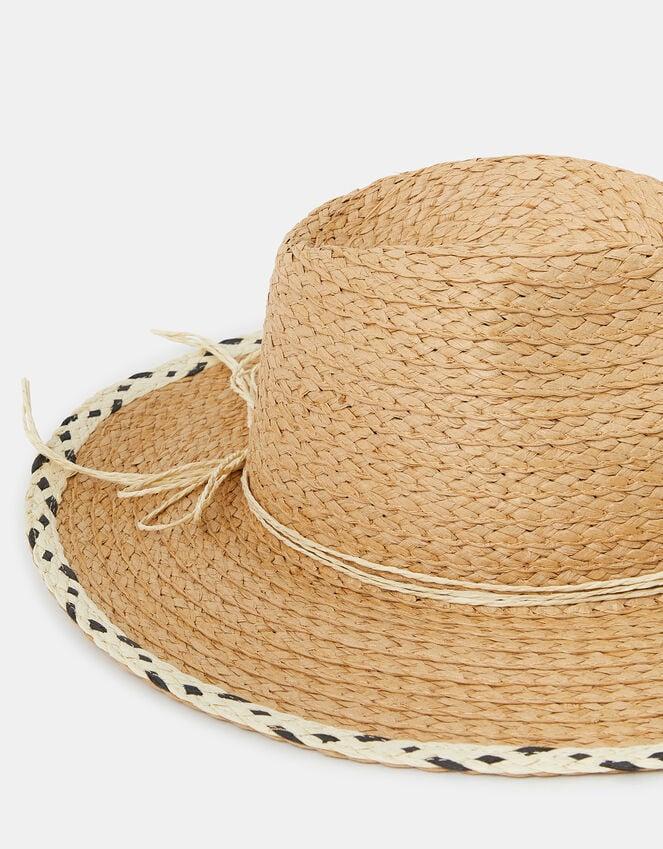 Accessorize Mono Brim Fedora Hat