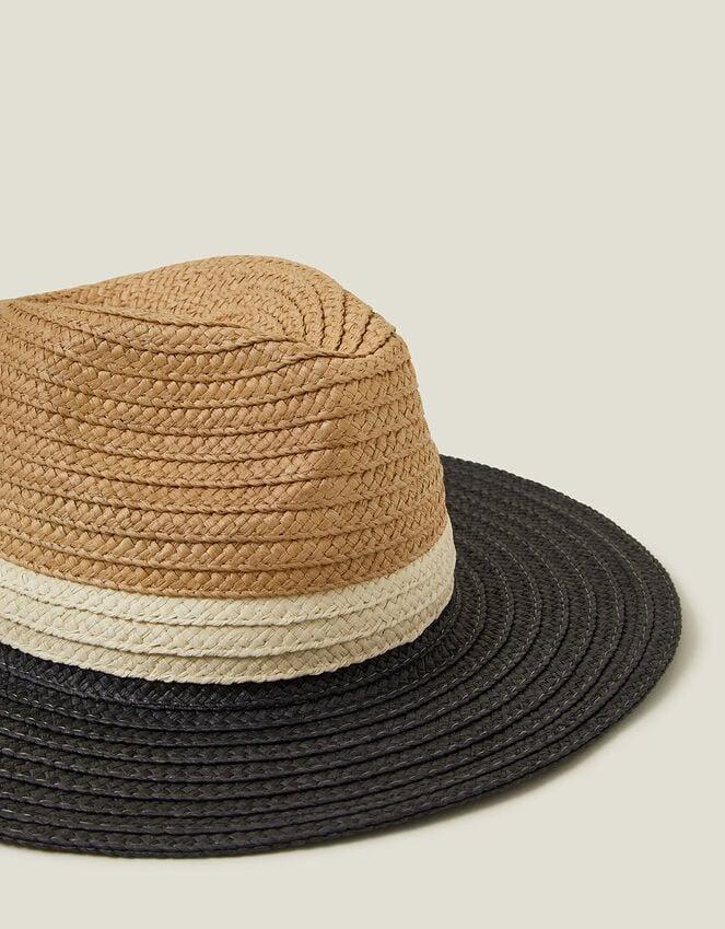 Accessorize Monochrome Brim Fedora Hat