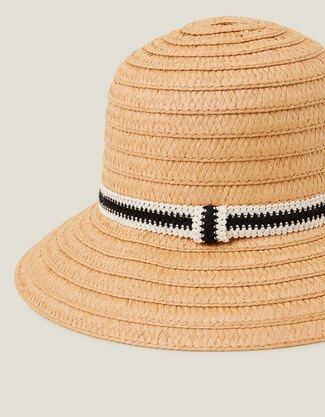 Accessorize Monochrome Trim Bucket Hat
