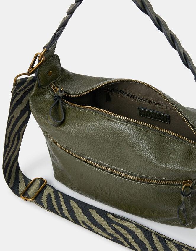 Accessorize Multi Strap Crossbody Bag Green