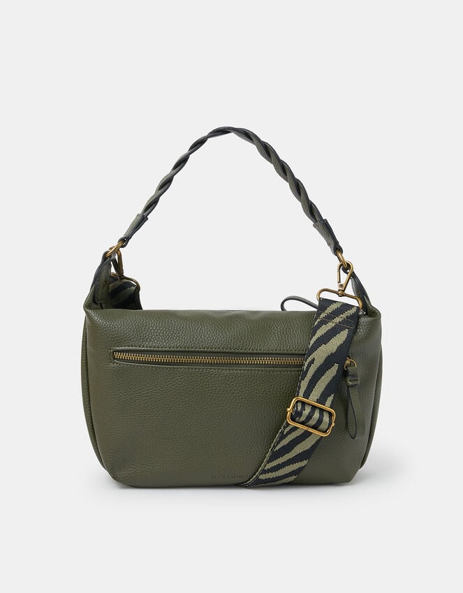 accessorize Multi Strap Crossbody Bag Green
