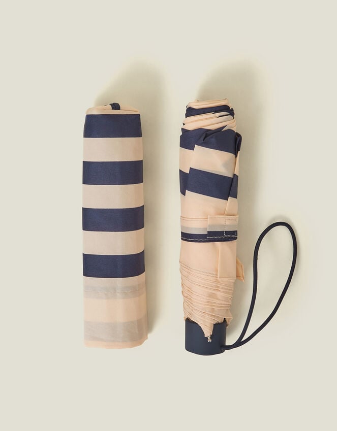 accessorize Nautical Stripe Umbrella