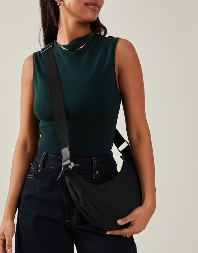 accessorize Nylon Cross-Body Sling Bag