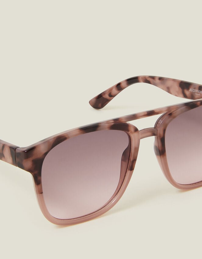Accessorize Ombré Tortoiseshell Aviator Sunglasses