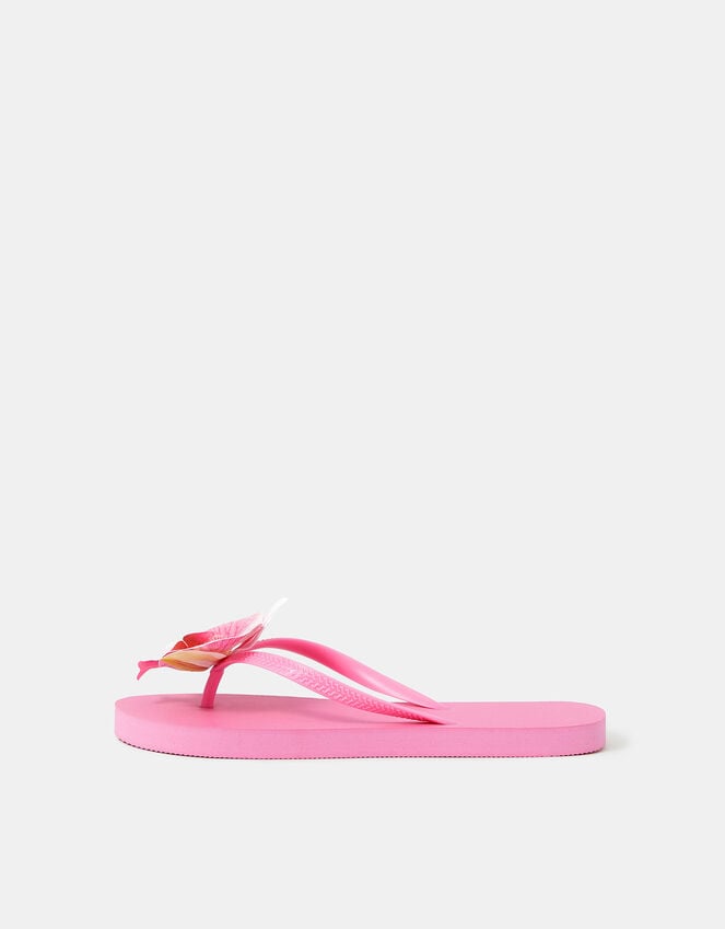 Accessorize Orchid Flip Flops Pink