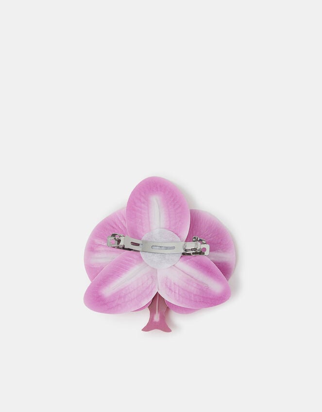 Accessorize Orchid Flower Barrette Hair Clip