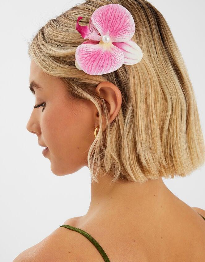 Accessorize Orchid Hair Clip Pink