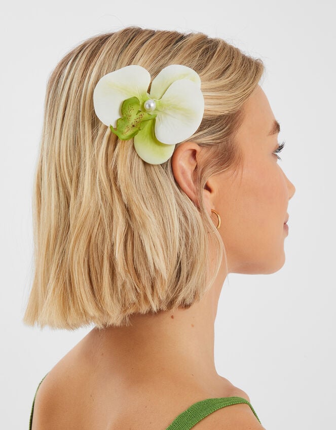 Accessorize Orchid Hair Clip Yellow