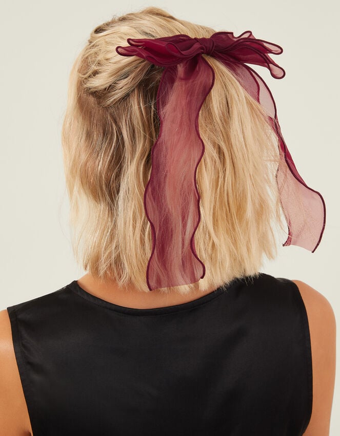 Accessorize Organza Bow Hair Clip