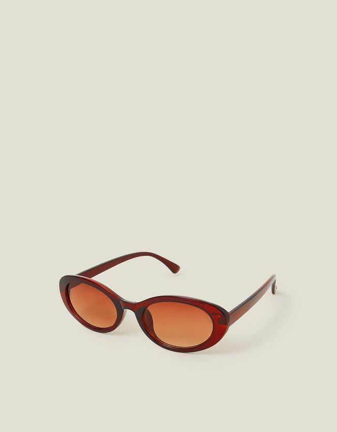 accessorize Oval Resin Sunglasses
