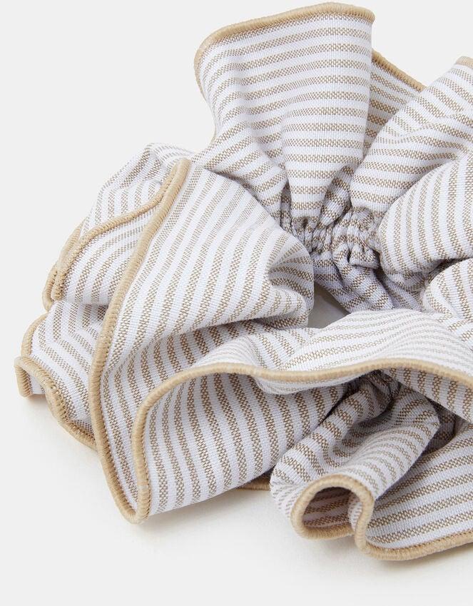 Accessorize Oversized Stripe Hair Scrunchie