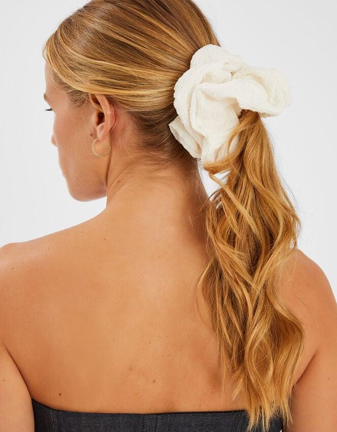 Accessorize Oversized Texture Hair Scrunchie