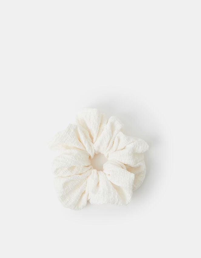 accessorize Oversized Texture Hair Scrunchie