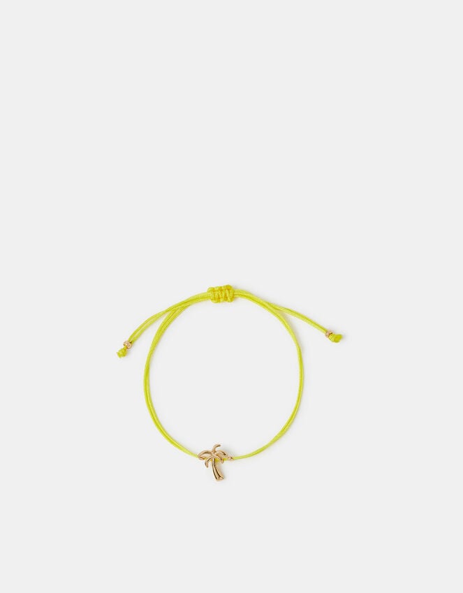 Accessorize Palm Charm Cord Bracelet