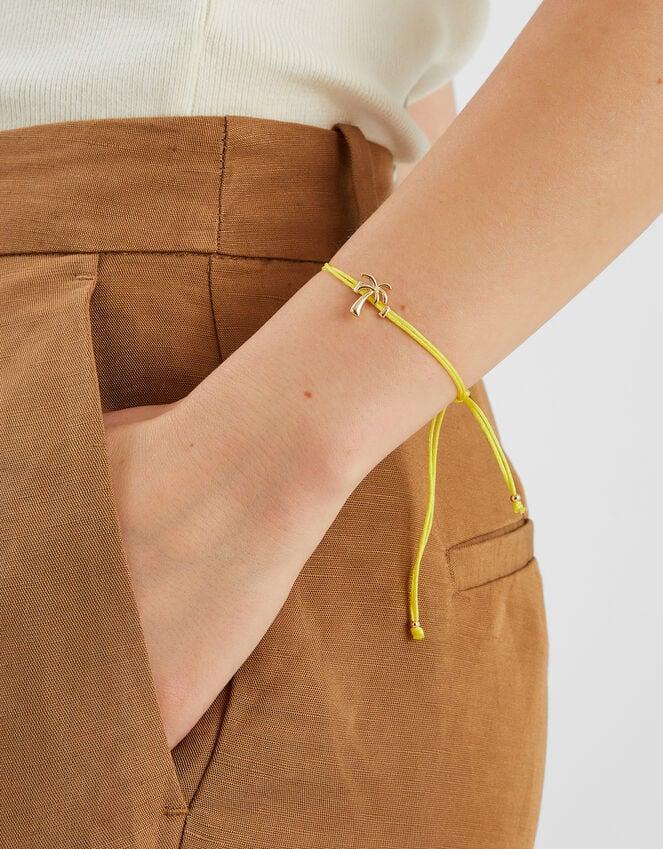 Accessorize Palm Charm Cord Bracelet